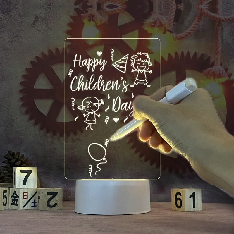 Note Board Creative Led Night Light - Nidoozi