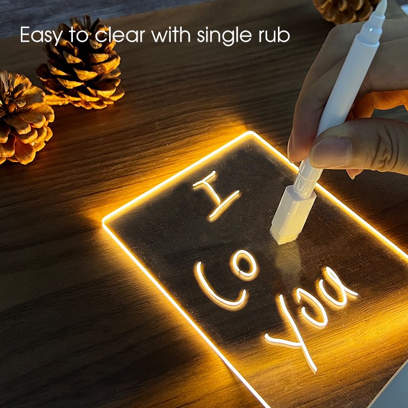 Note Board Creative Led Night Light - Nidoozi