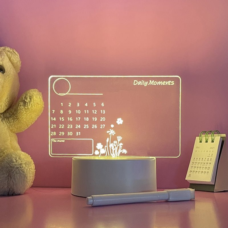 Note Board Creative Led Night Light - Nidoozi