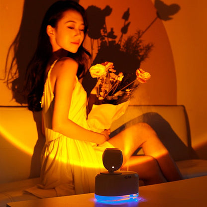 Intelligent Air Humidifier with Sunset Night Light - Nidoozi