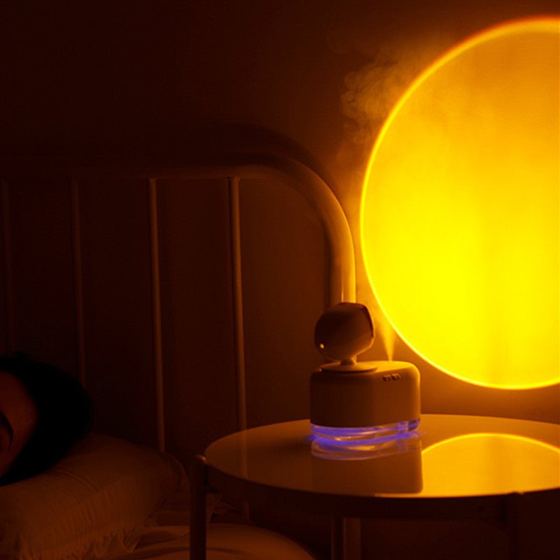 Intelligent Air Humidifier with Sunset Night Light - Nidoozi