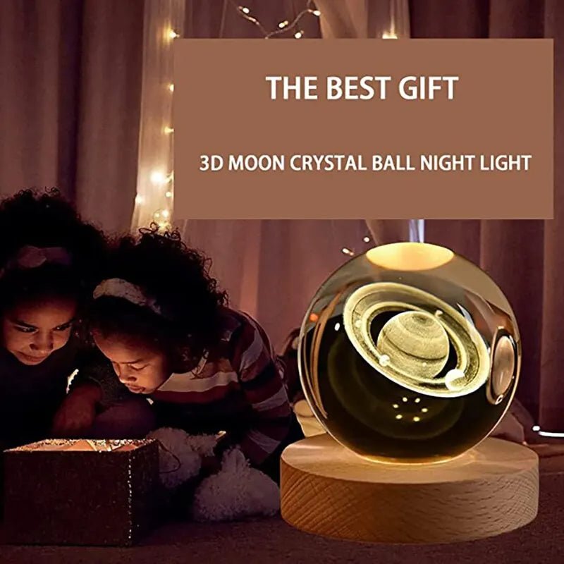 Creative Luminous Crystal Night Light - Nidoozi