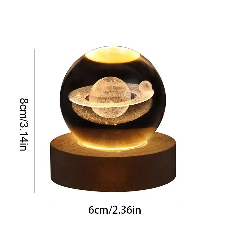 Creative Luminous Crystal Night Light - Nidoozi