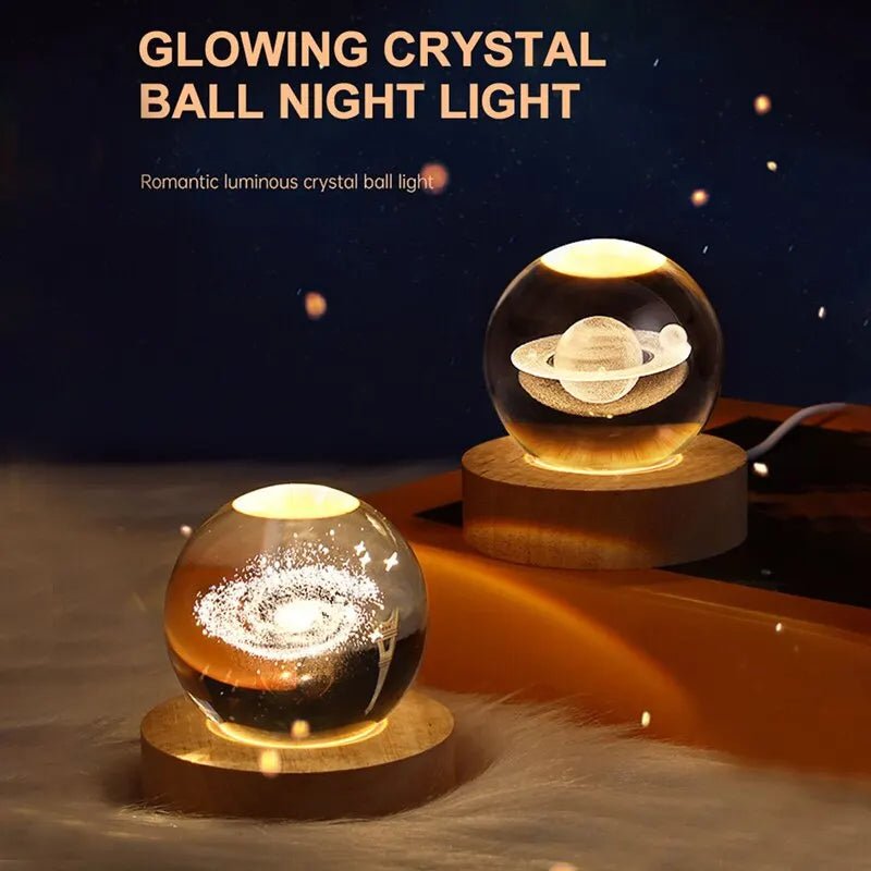 Creative Luminous Crystal Night Light - Nidoozi