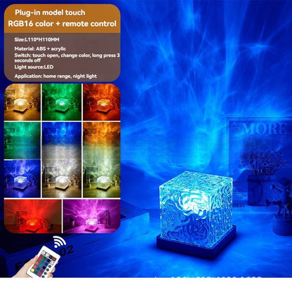 Water Ripple Night Light - Nidoozi