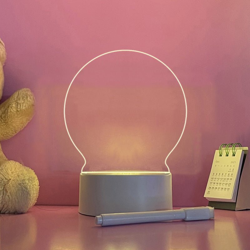 Note Board Creative Led Night Light - Nidoozi
