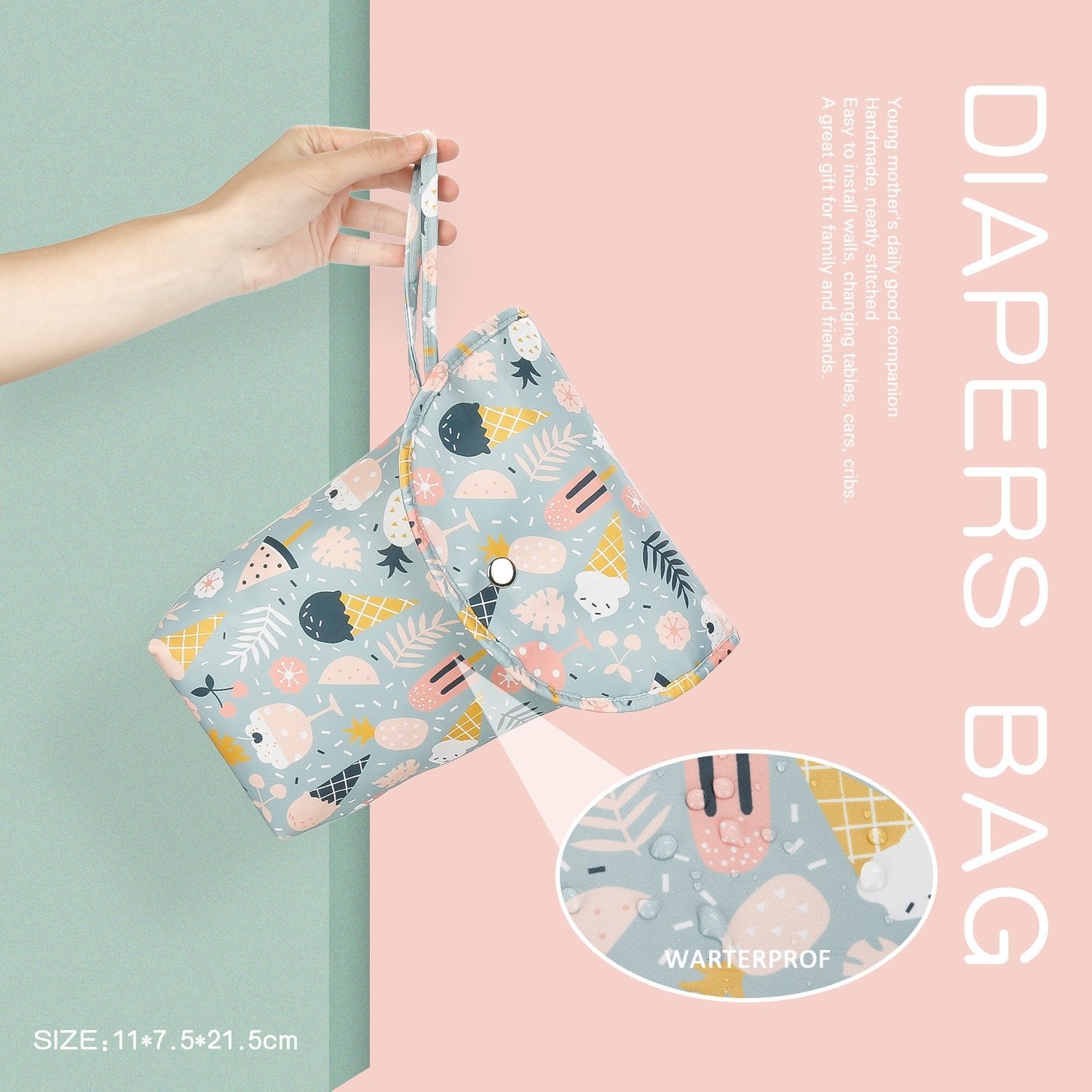 Baby Diaper Out Carrying Case - Nidoozi