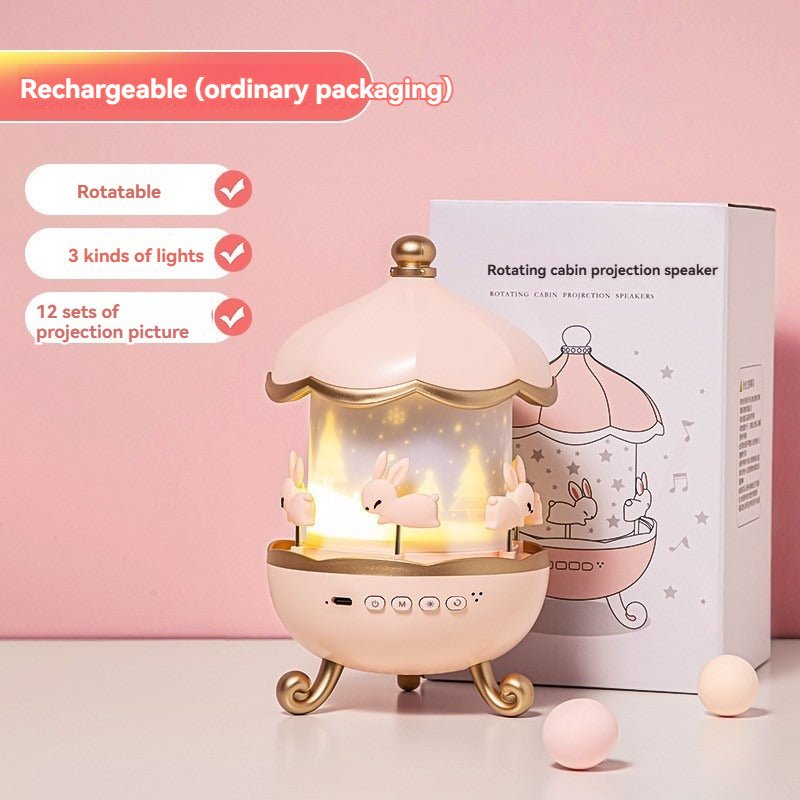 Music Box Rotating Night Light - Nidoozi