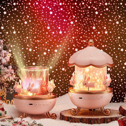 Music Box Rotating Night Light - Nidoozi