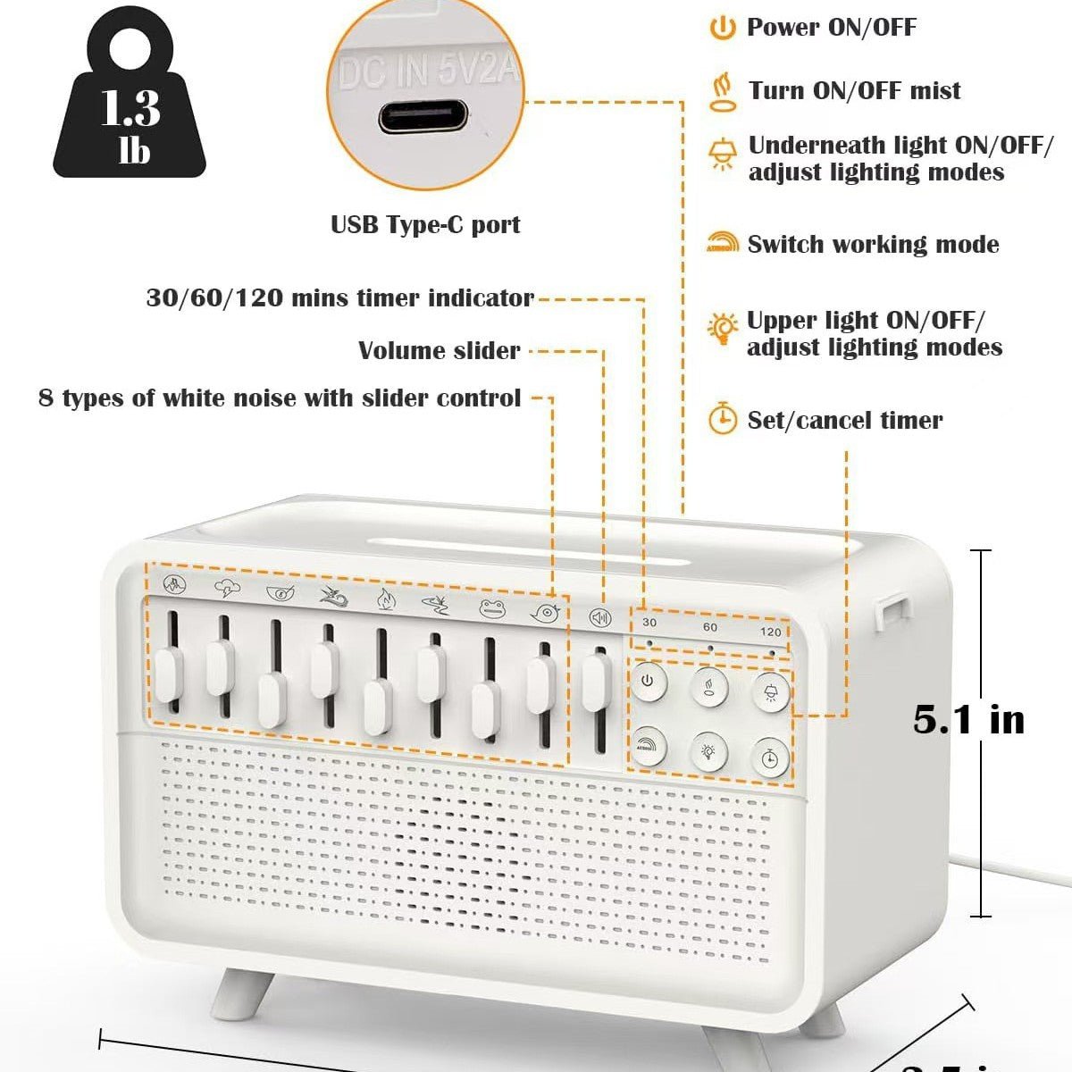 Desktop Humidifier Aromatherapy Machine - Nidoozi