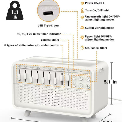 Desktop Humidifier Aromatherapy Machine - Nidoozi