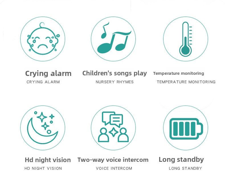 Wireless Baby Monitor - Nidoozi