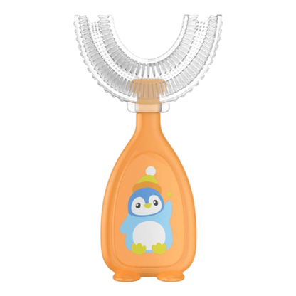 Children's U - Shaped Soft Silicone Toothbrush - Nidoozi