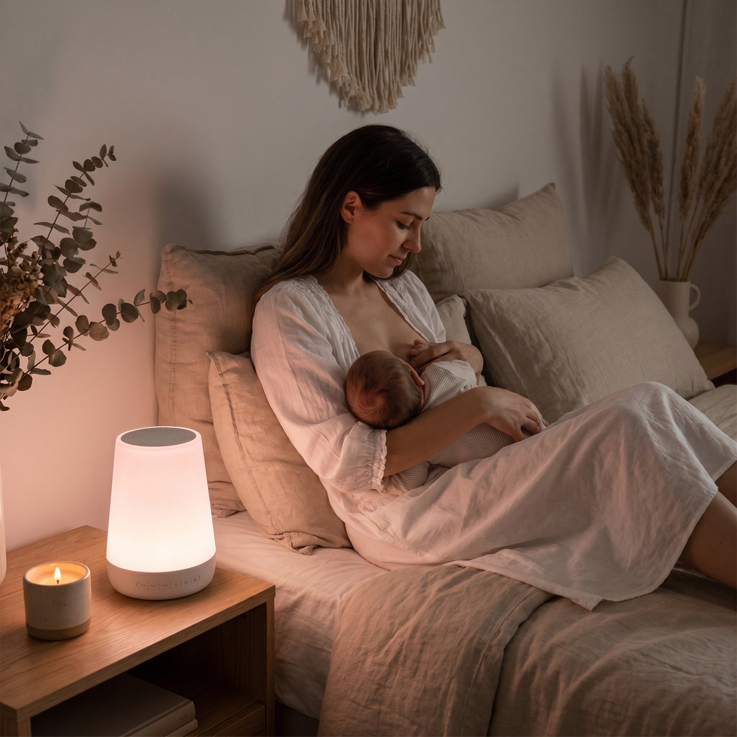 DodoZen™ | Machine à Bruit Blanc Intelligente & Veilleuse Apaisante pour Bébé