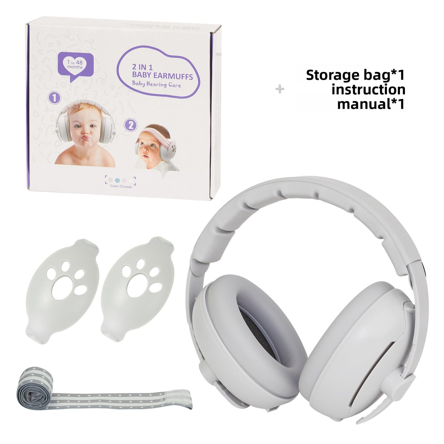Baby Noise Reduction Earmuffs - Nidoozi