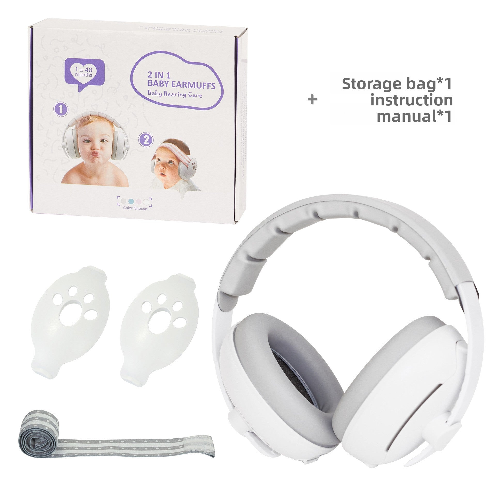 Baby Noise Reduction Earmuffs - Nidoozi