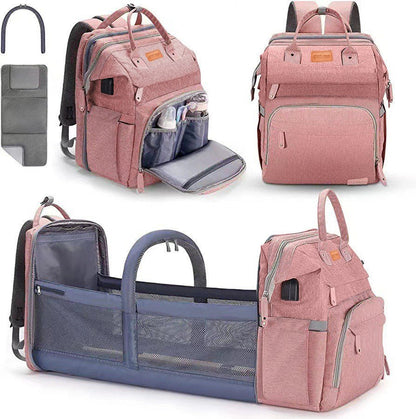 Folding Crib Backpack - Nidoozi