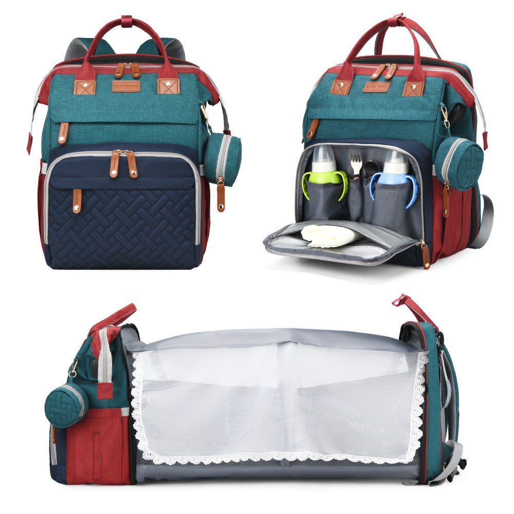 Folding Crib Backpack - Nidoozi