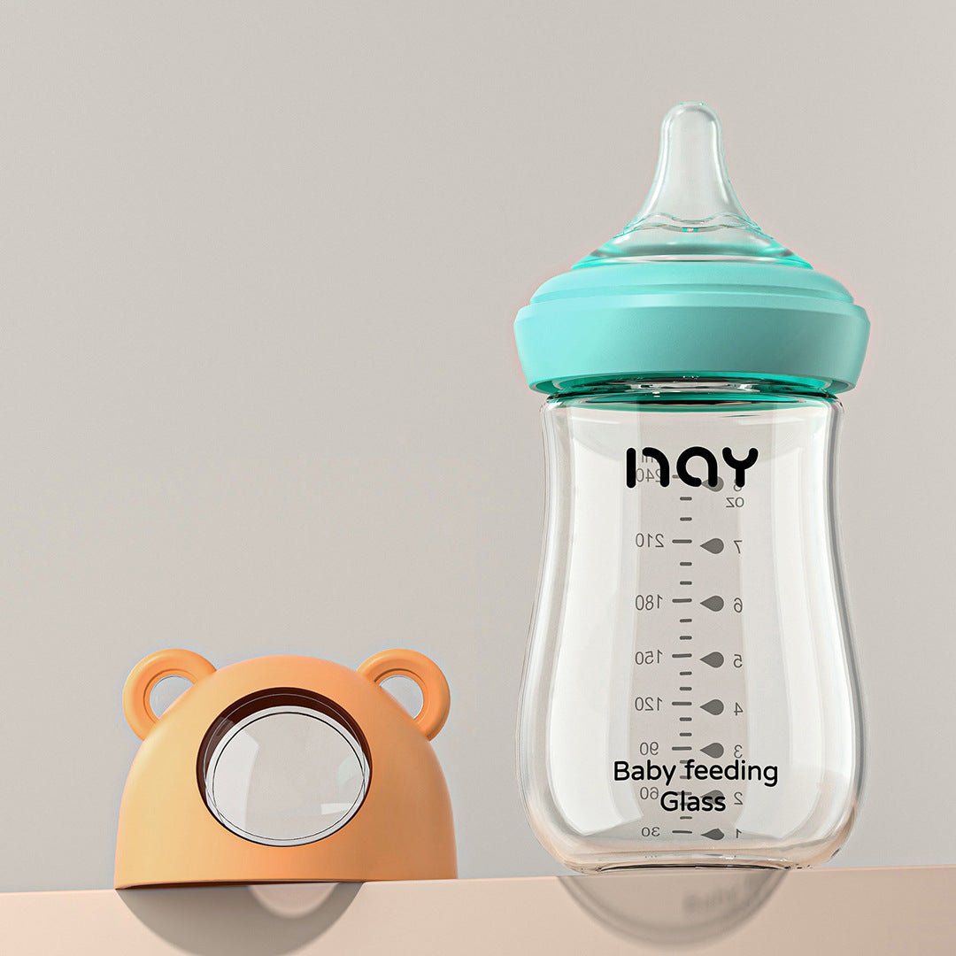 Bear Wide Caliber Milk Bottle - Nidoozi