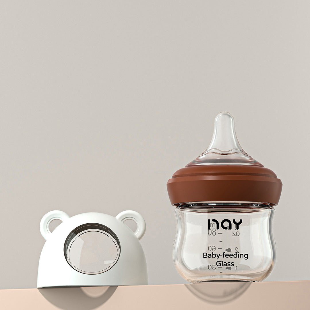 Bear Wide Caliber Milk Bottle - Nidoozi