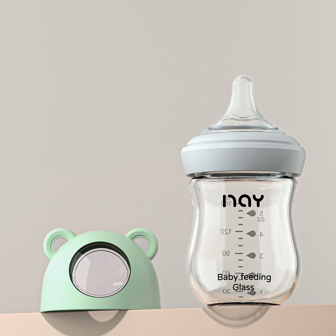 Bear Wide Caliber Milk Bottle - Nidoozi