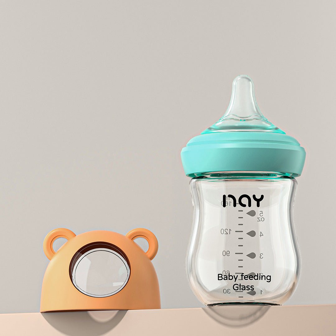 Bear Wide Caliber Milk Bottle - Nidoozi