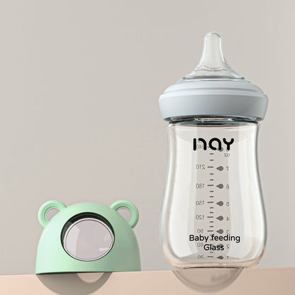Bear Wide Caliber Milk Bottle - Nidoozi