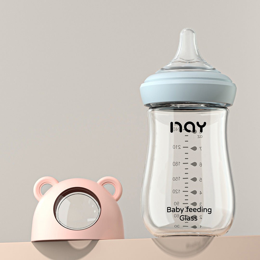 Bear Wide Caliber Milk Bottle - Nidoozi