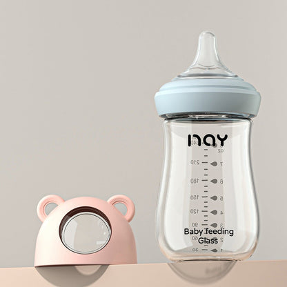 Bear Wide Caliber Milk Bottle - Nidoozi