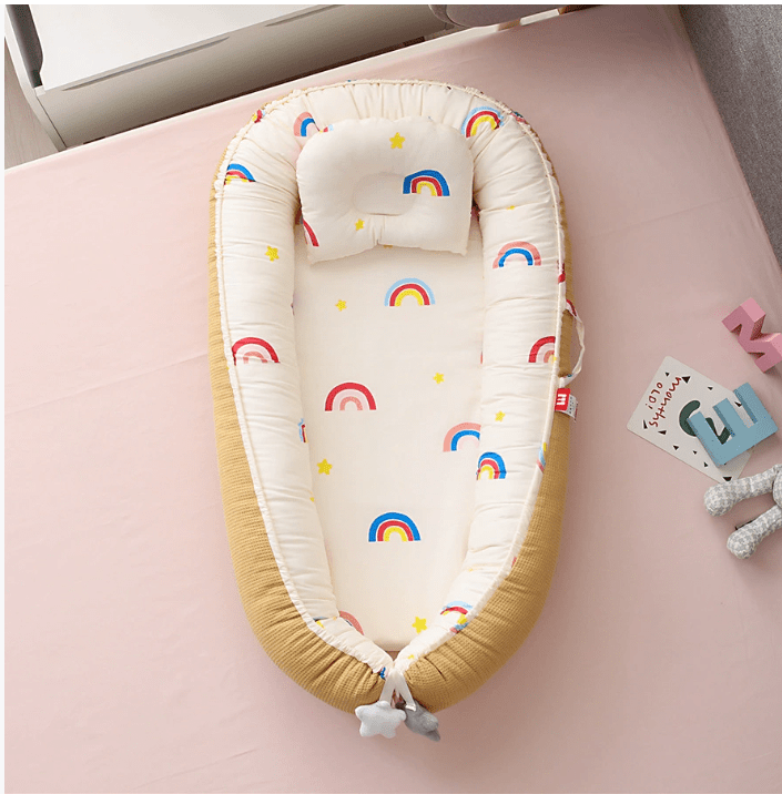 Pure Cotton Crib Bed - Nidoozi
