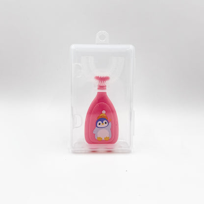 Children's U - Shaped Soft Silicone Toothbrush - Nidoozi