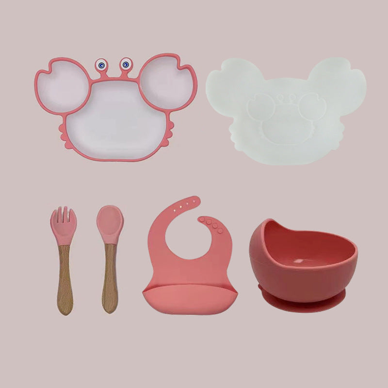Baby Plate Fork Spoon Suit