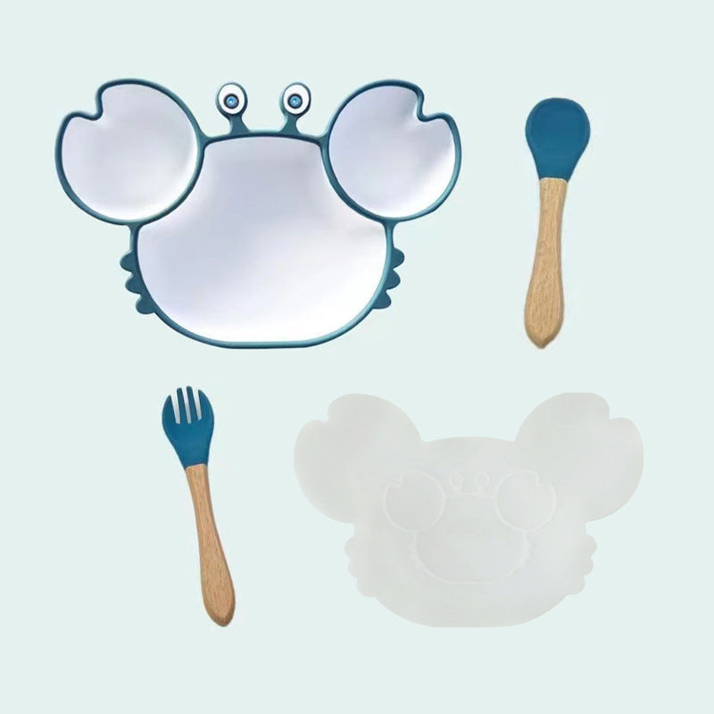 Baby Plate Fork Spoon Suit