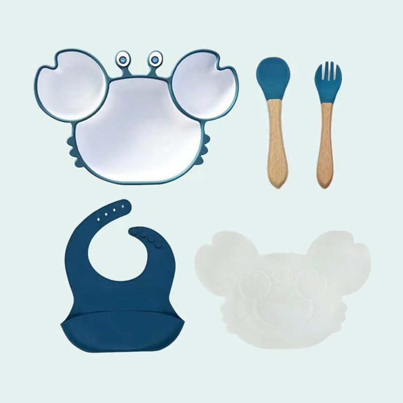 Baby Plate Fork Spoon Suit
