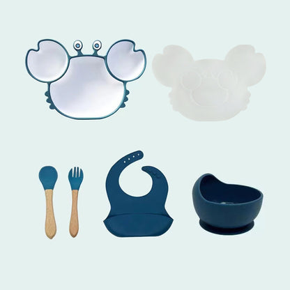 Baby Plate Fork Spoon Suit