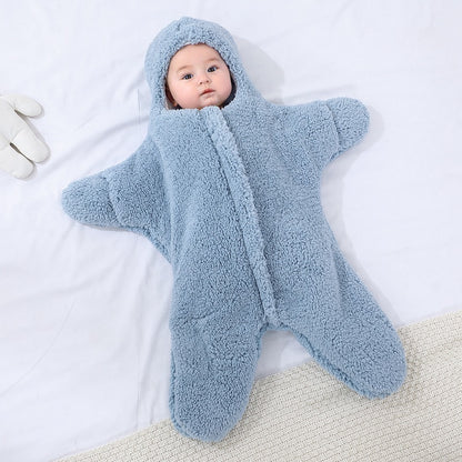 Baby Coated with Thickened Winter