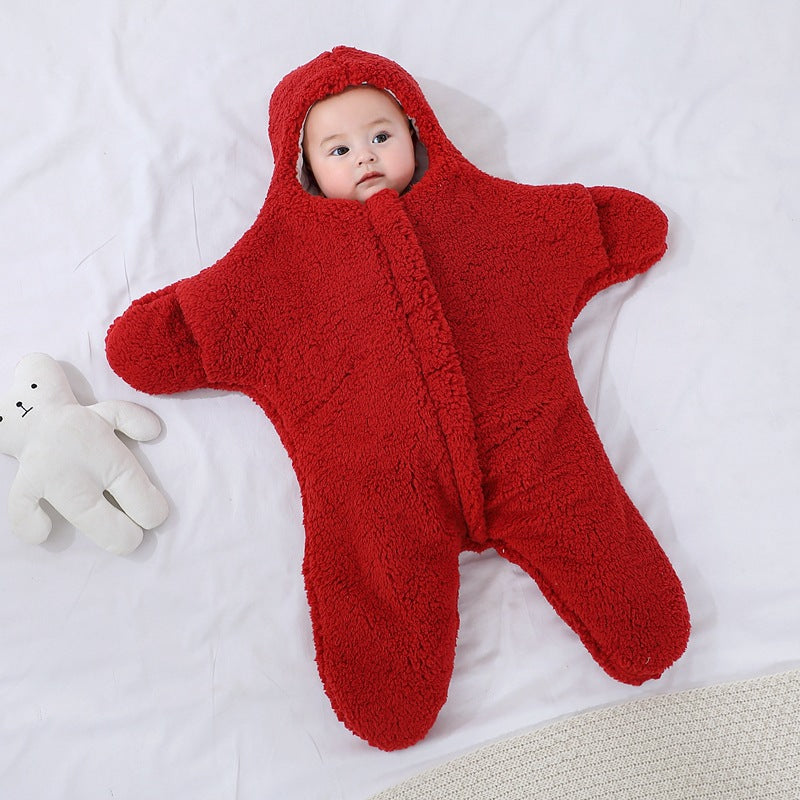 Baby Coated with Thickened Winter