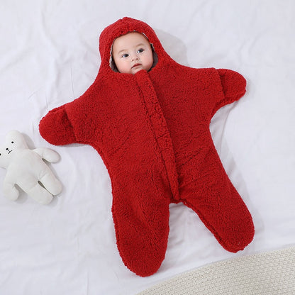 Baby Coated with Thickened Winter
