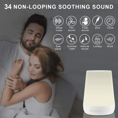 DodoZen™ | Machine à Bruit Blanc Intelligente & Veilleuse Apaisante pour Bébé