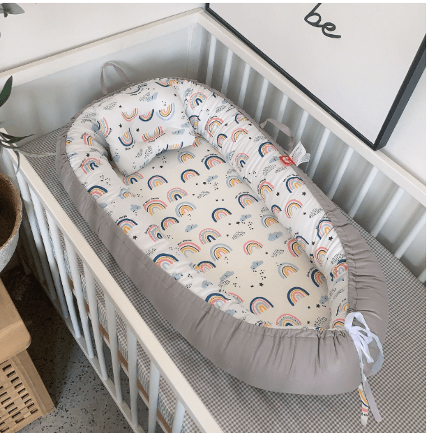 Pure Cotton Crib Bed - Nidoozi