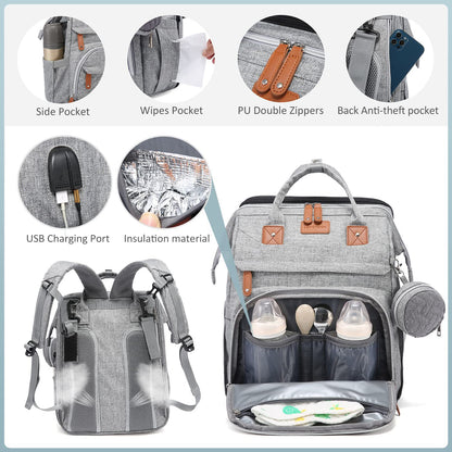 Folding Crib Backpack - Nidoozi