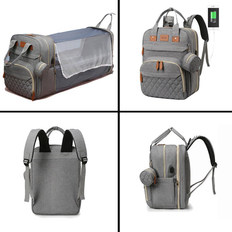 Portable Baby Bed Mommy Bag - Nidoozi