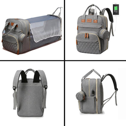 Portable Baby Bed Mommy Bag - Nidoozi