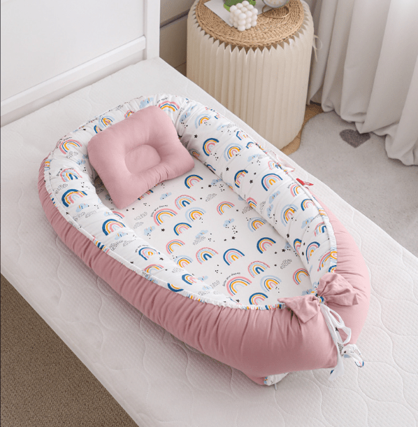 Pure Cotton Crib Bed - Nidoozi