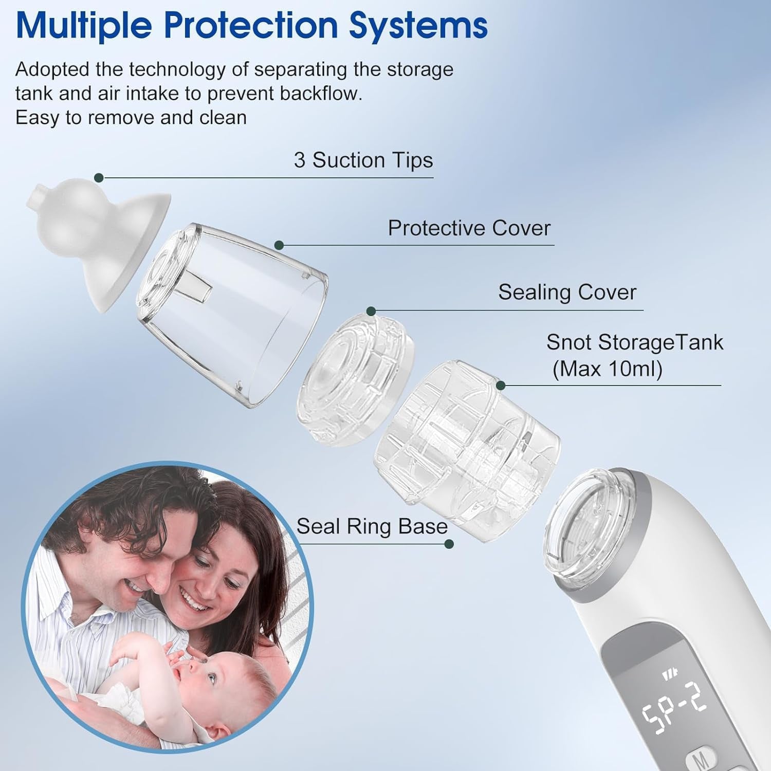 Baby Nasal Aspirator - Nidoozi