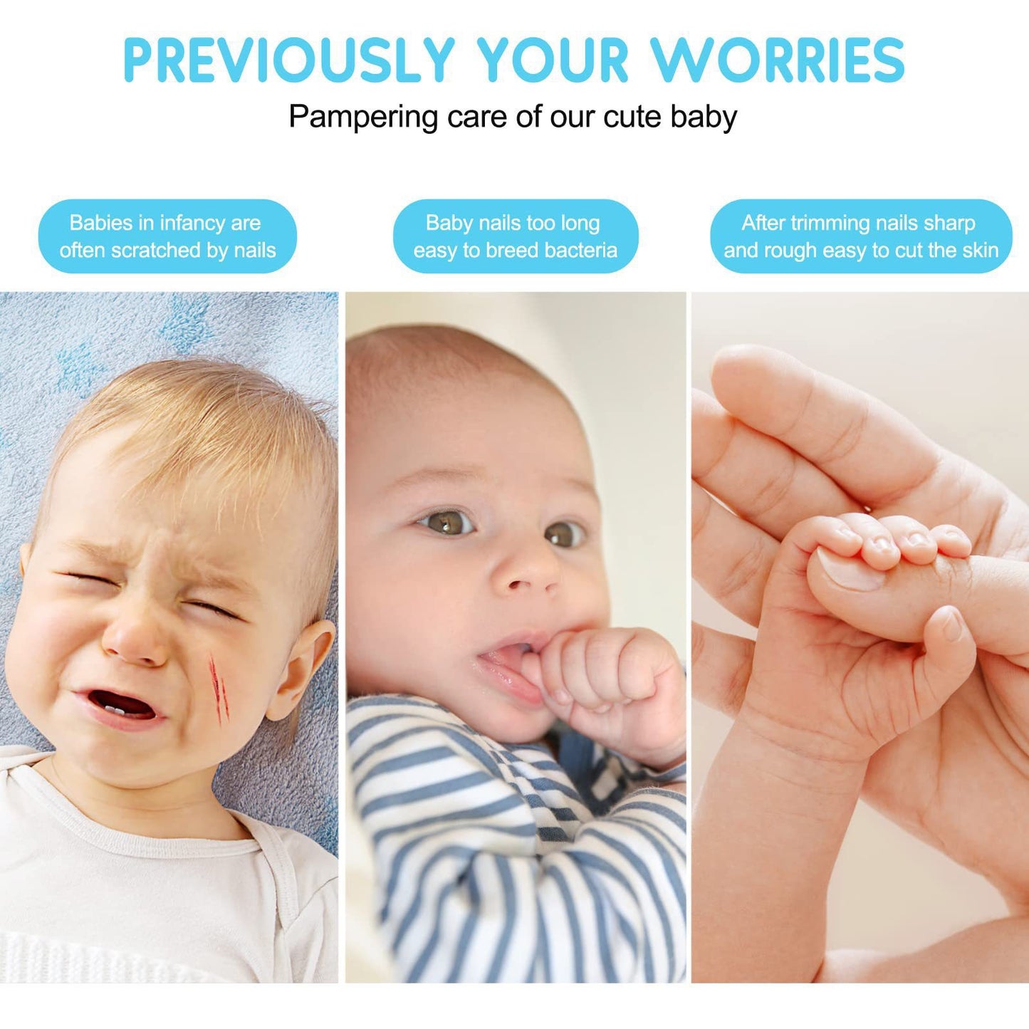 Electric Baby Nail Grinder - Nidoozi
