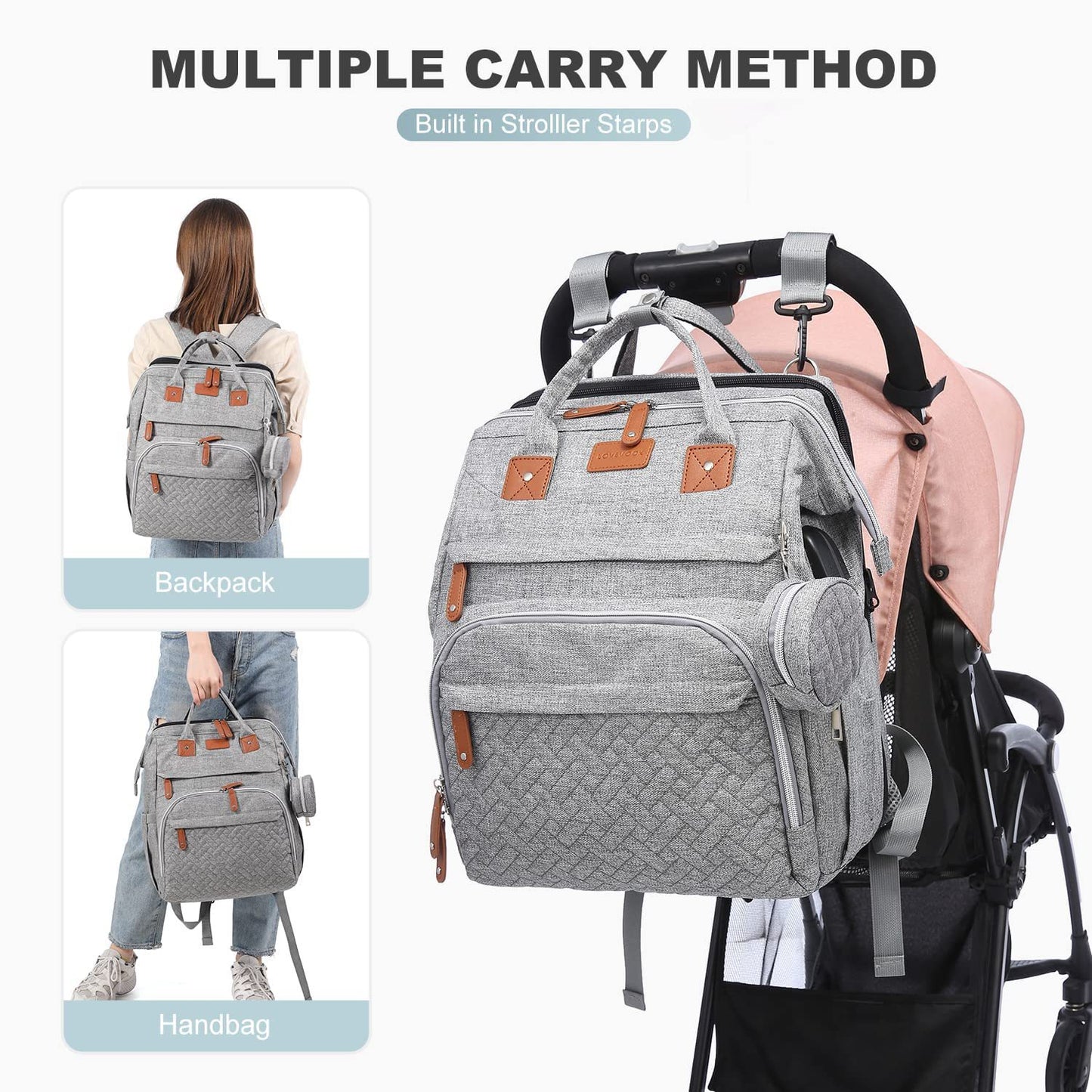Folding Crib Backpack - Nidoozi