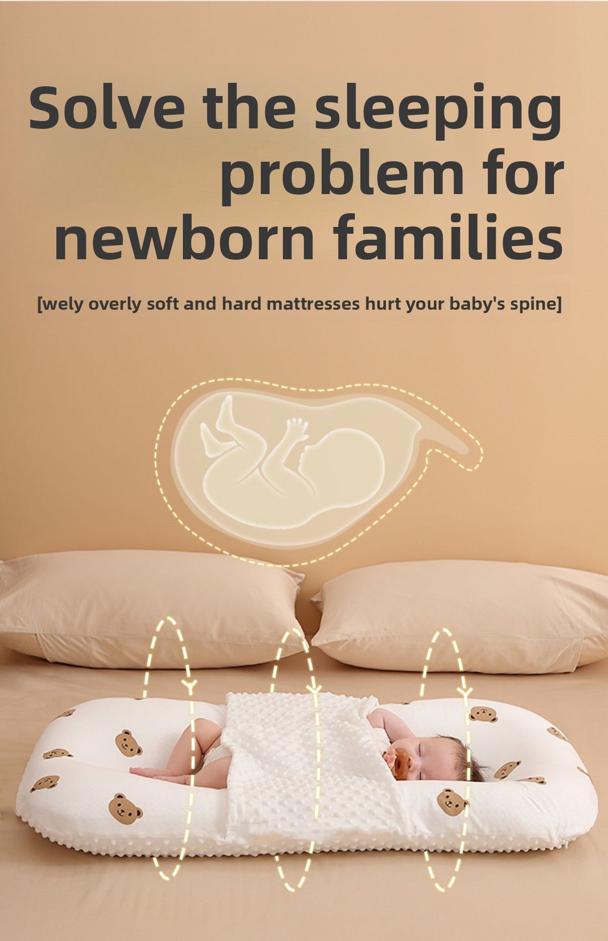 Newborn Bionic Bed - Nidoozi