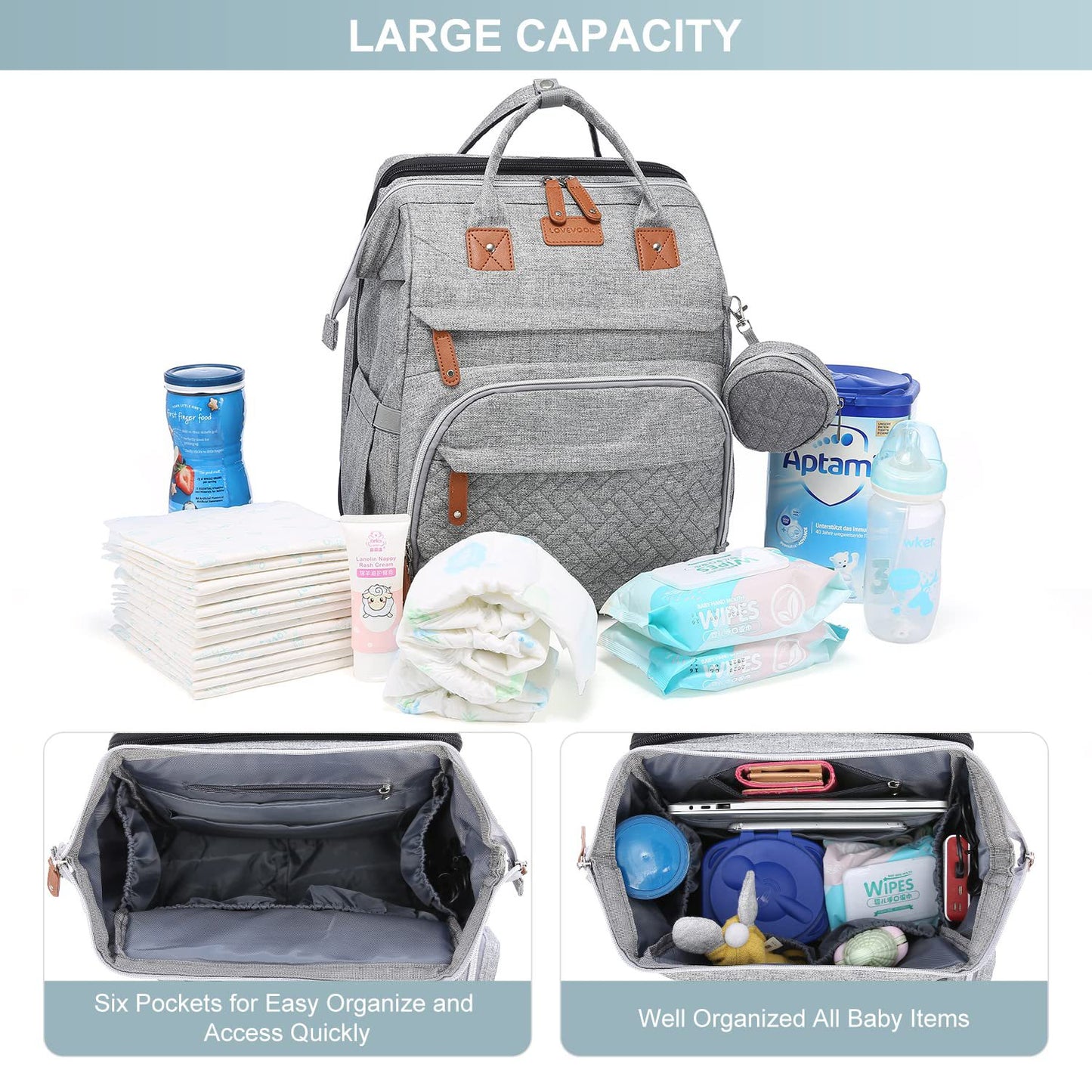 Folding Crib Backpack - Nidoozi