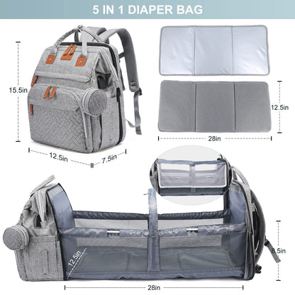 Folding Crib Backpack - Nidoozi
